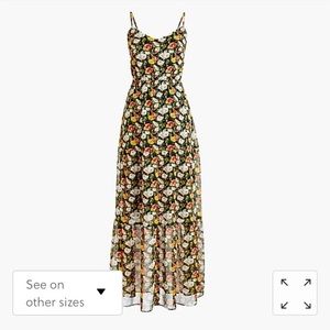 🌟J Crew Floral Tiered Maxi